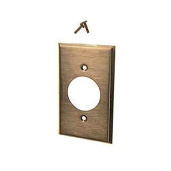 Leviton Leviton Single Gang Power Outlet Receptacle Wallplate R00-84020-40 R00-84020-40 - main